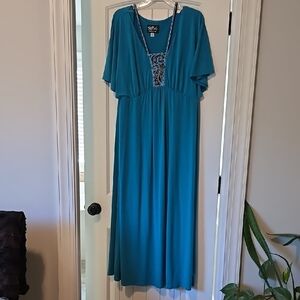 Blue Maxi Dress